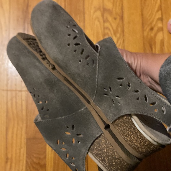 Aetrex shoes grey suede - Picture 4 of 10